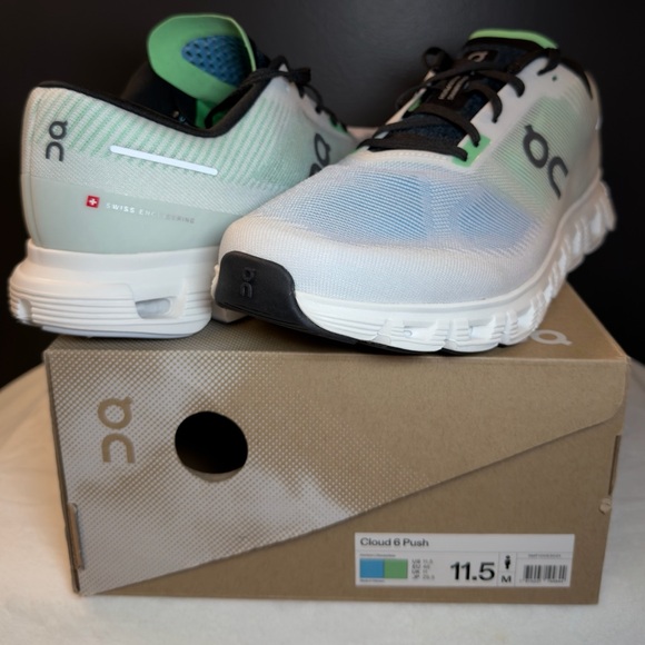 On Running Cloud 6 Push Horizon Honeydew 3MF10053001 – Men’s 11.5 – New - Picture 1 of 15